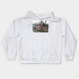 Paris Bikes at Canal St. Martin Kids Hoodie